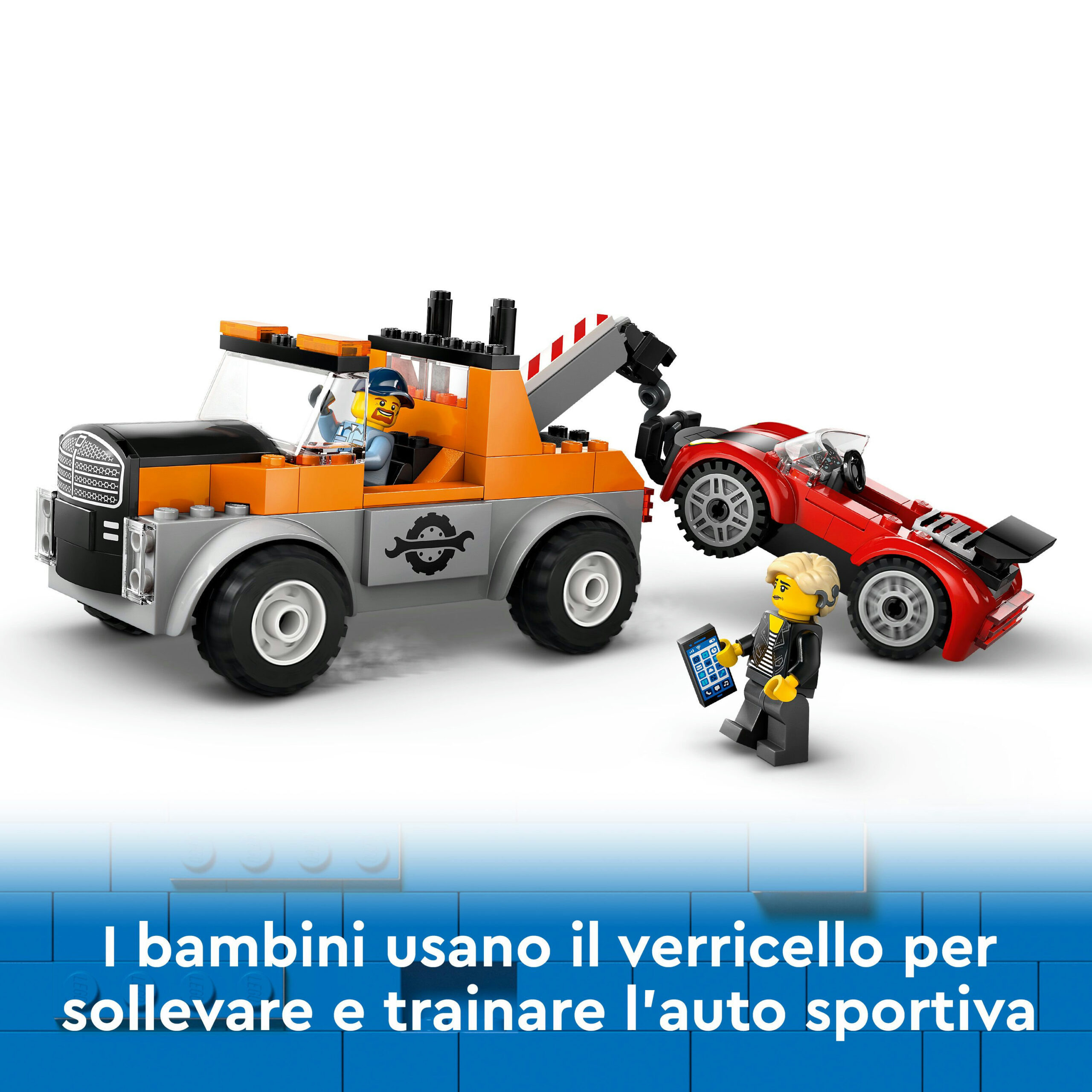 Autogrù e officina auto sportive – 60435 – lego city