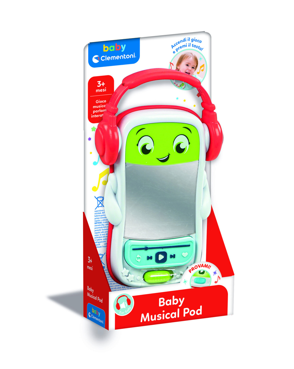 Baby music pod - 3m+ - baby clementoni