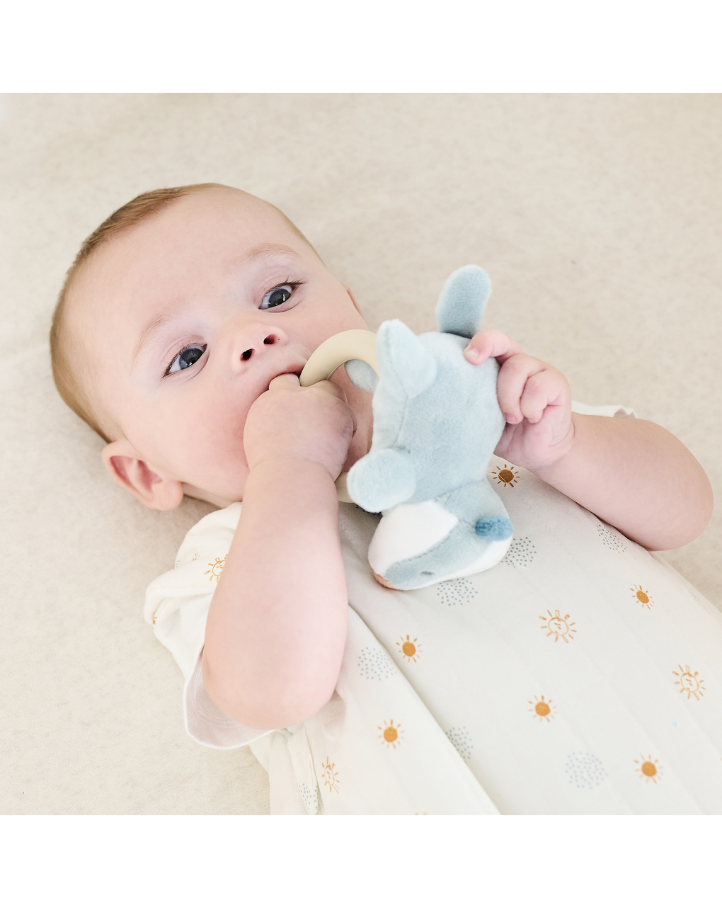 Sonaglio con anello in silicone - 0+ - nattou