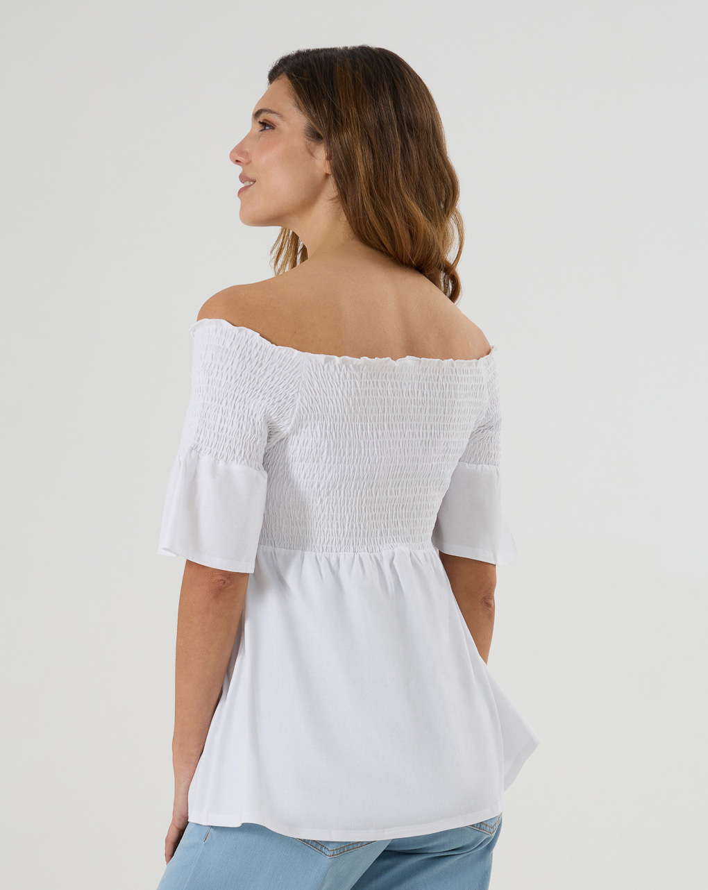 T-shirt premaman bianca