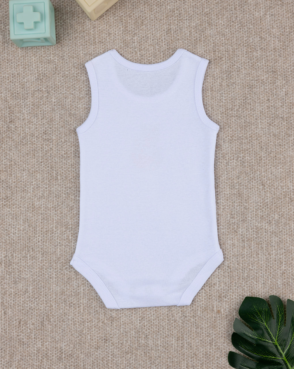 Body costina bimba bianco gatto corallo