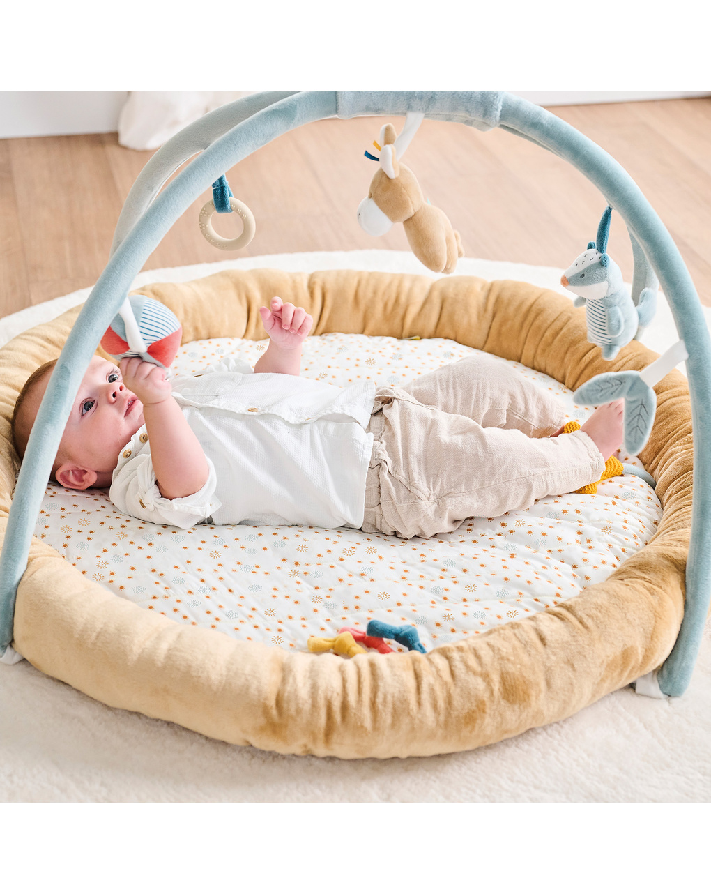 Tappeto pouf attività felix&leo - 0+ - nattou