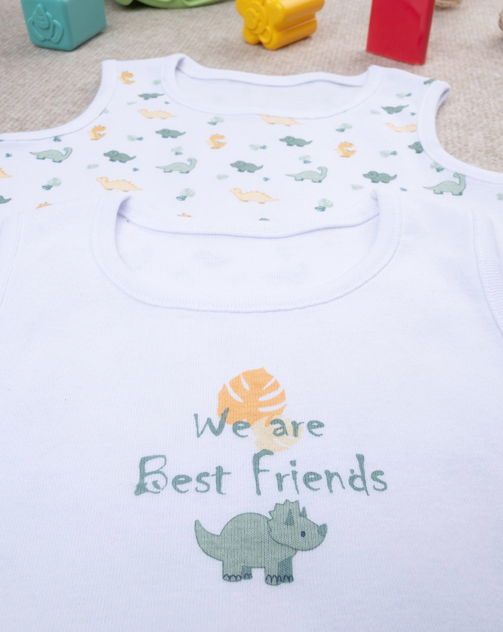 Pack 2 body costina bimbo dinosauri