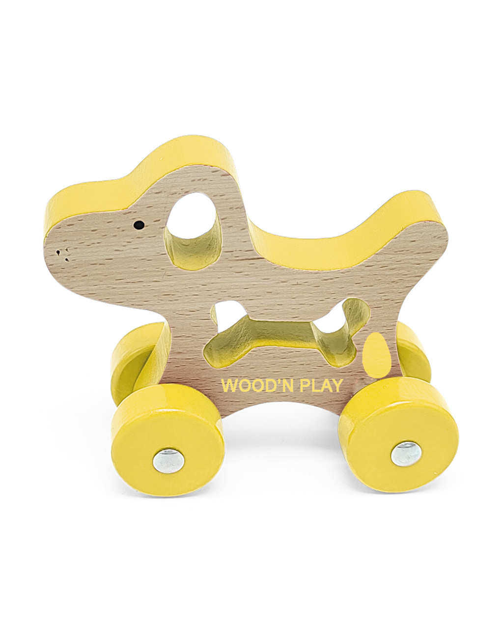 Animaletti su ruote assortiti -12m+ - wood "n" play