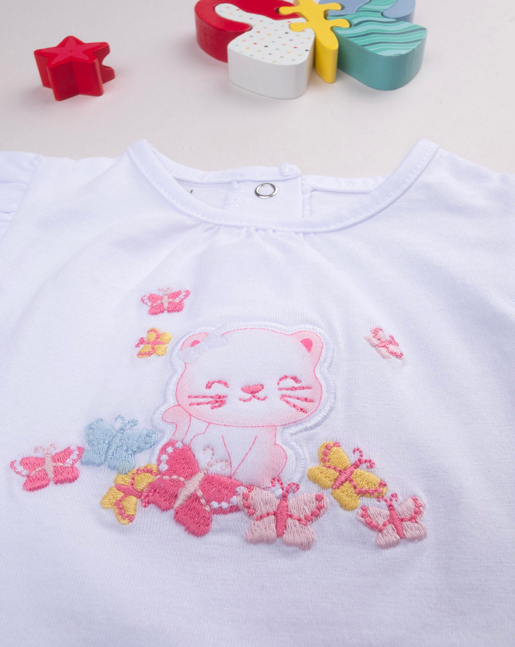 Completo corto bimba gattino