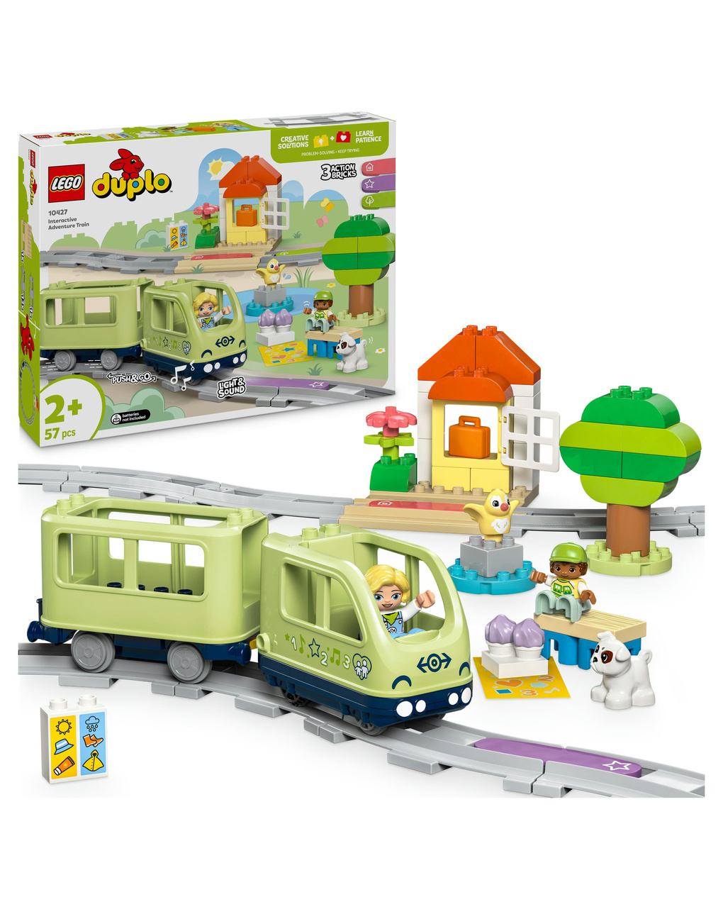 Treno d’avventura interattivo – 10427 – lego duplo