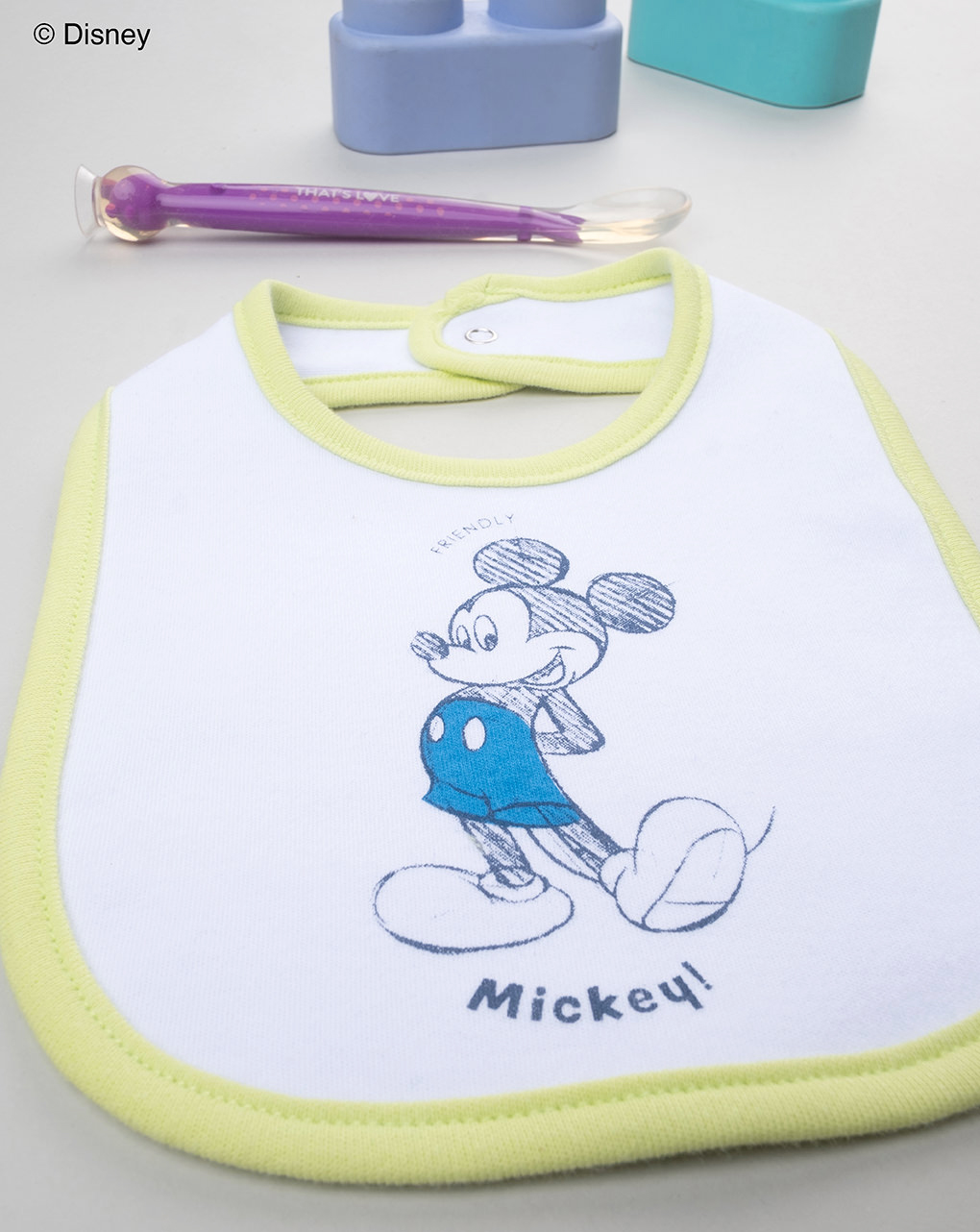 Bavaglino bimbo mickey