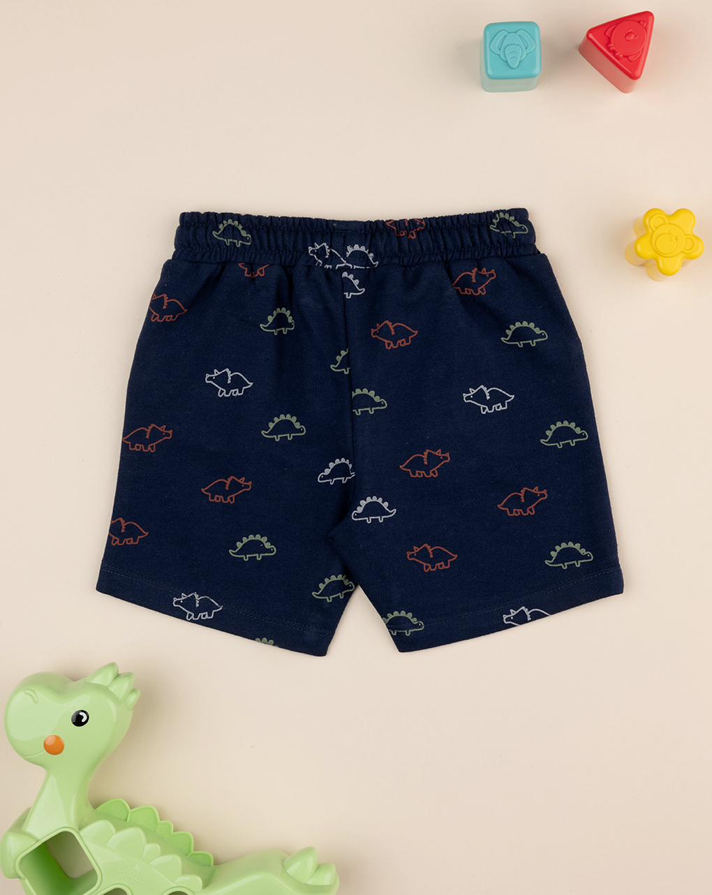 Pantalone bimbo blu dino allover