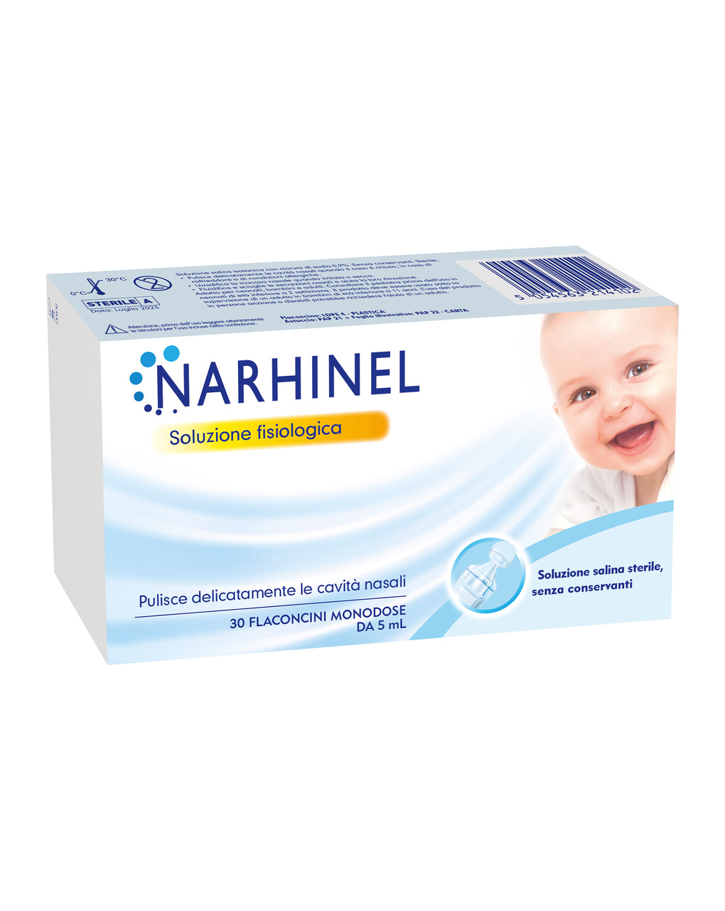 Soluzione fisiologica 30x5 ml – narhinel