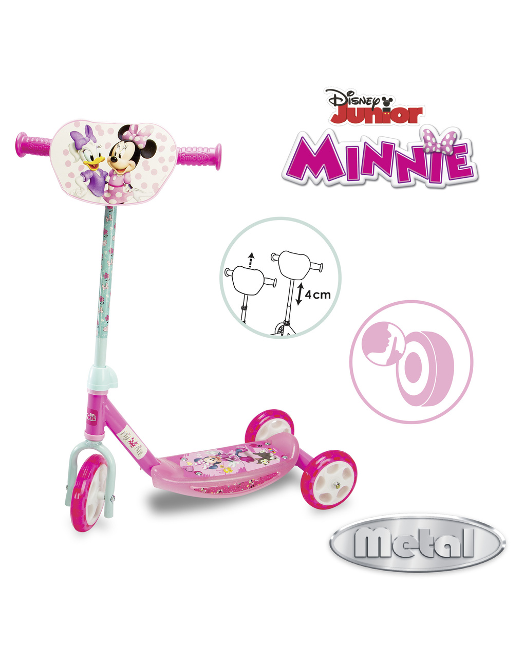 Monopattino tre ruote minnie - 3+ - simba