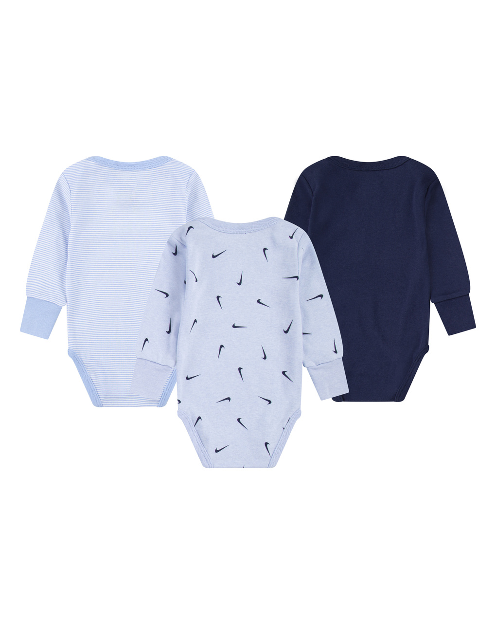 Pack 3 body maniche lunghe nike essentials bimbo