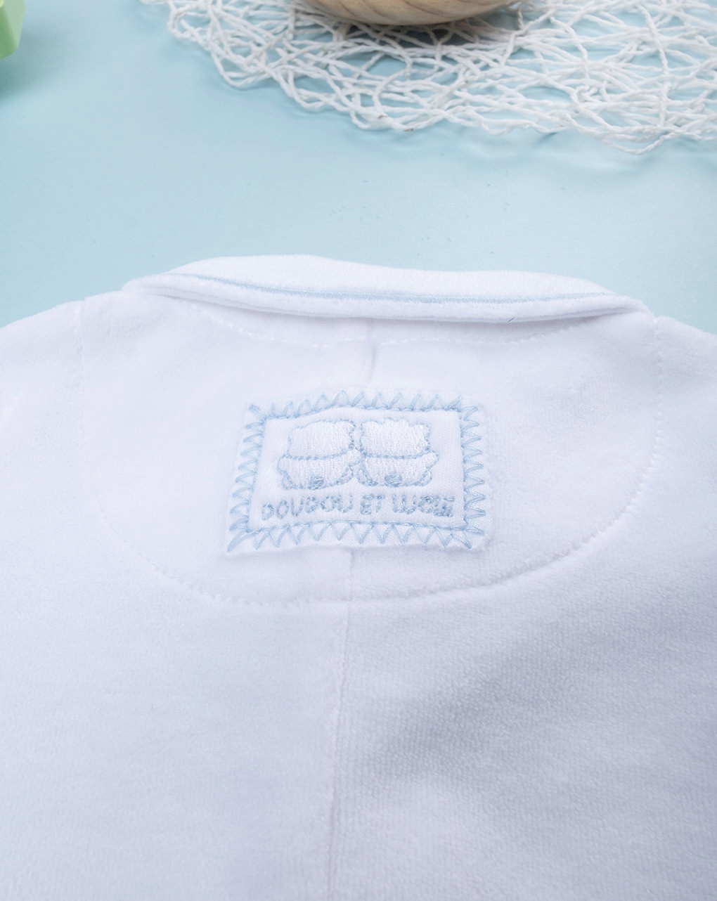 Tutina neonato bianca con orsetto omaggio