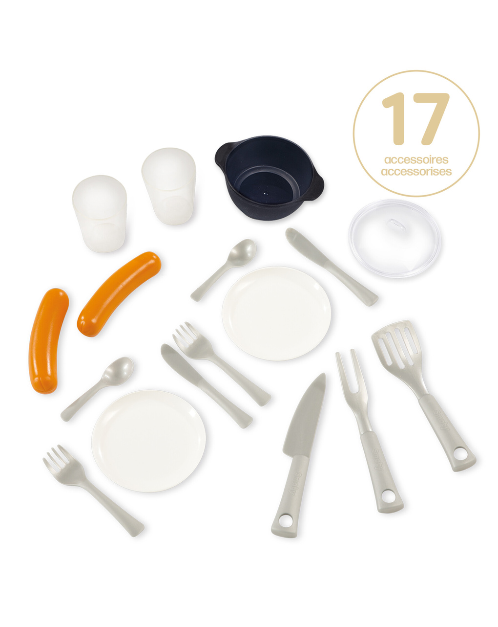 Smoby life cucina - accessori  casette - 2+