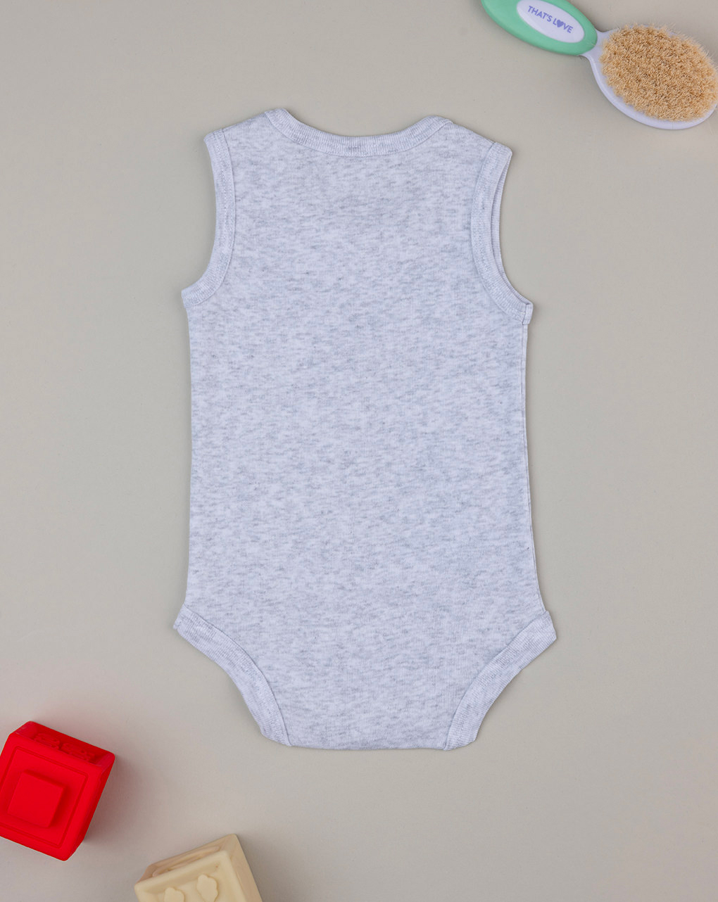 Body unisex grigio "family"