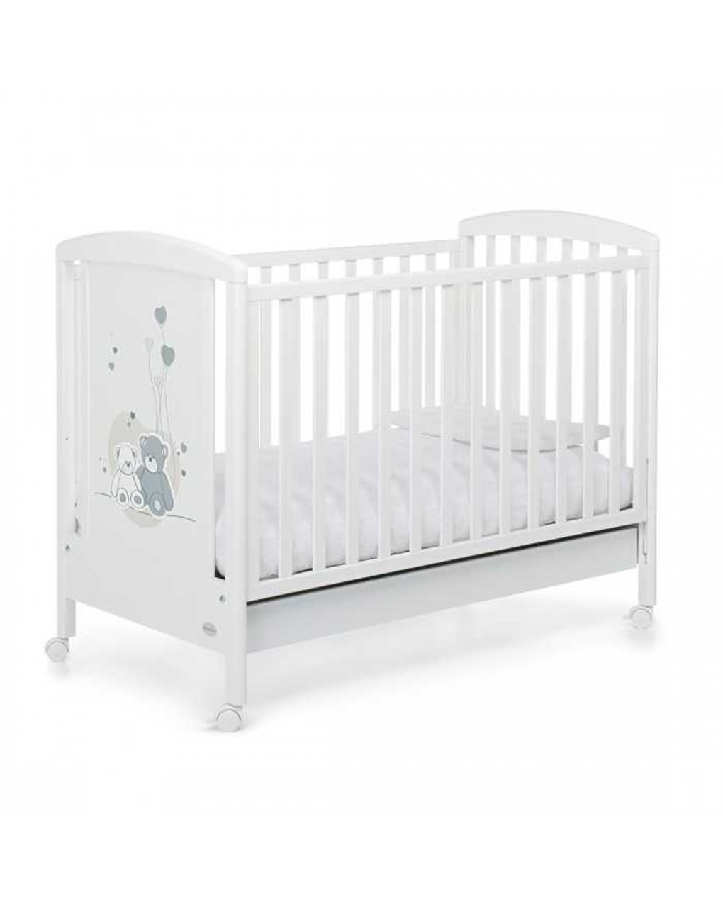 Lettino mascotte bianco - foppapedretti