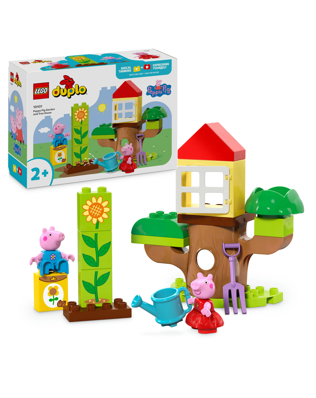Il giardino e la casa sull’albero di peppa pig – 10431 – lego duplo