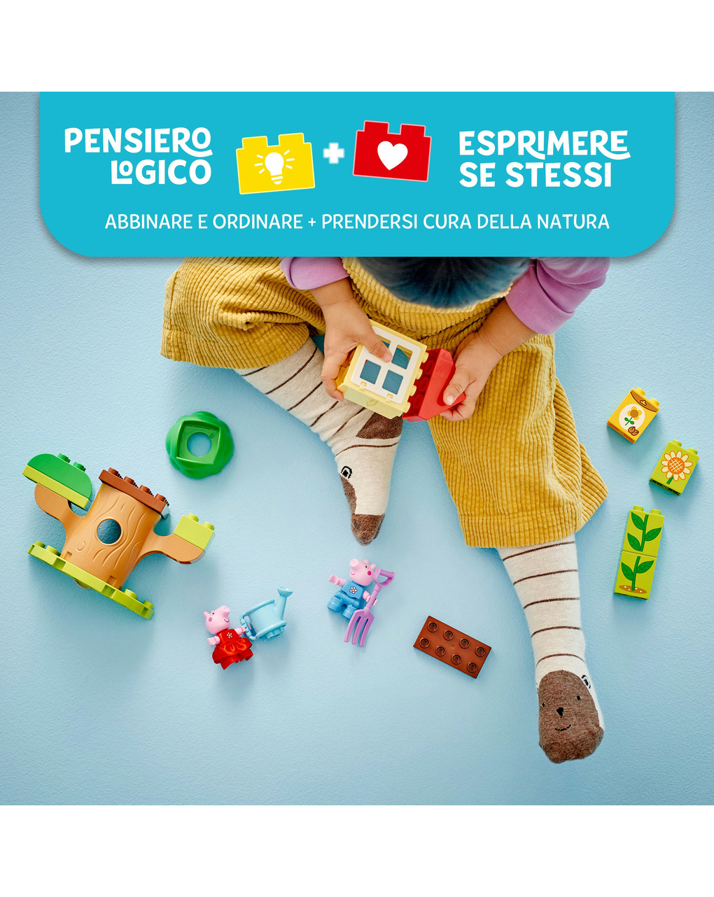 Il giardino e la casa sull’albero di peppa pig – 10431 – lego duplo