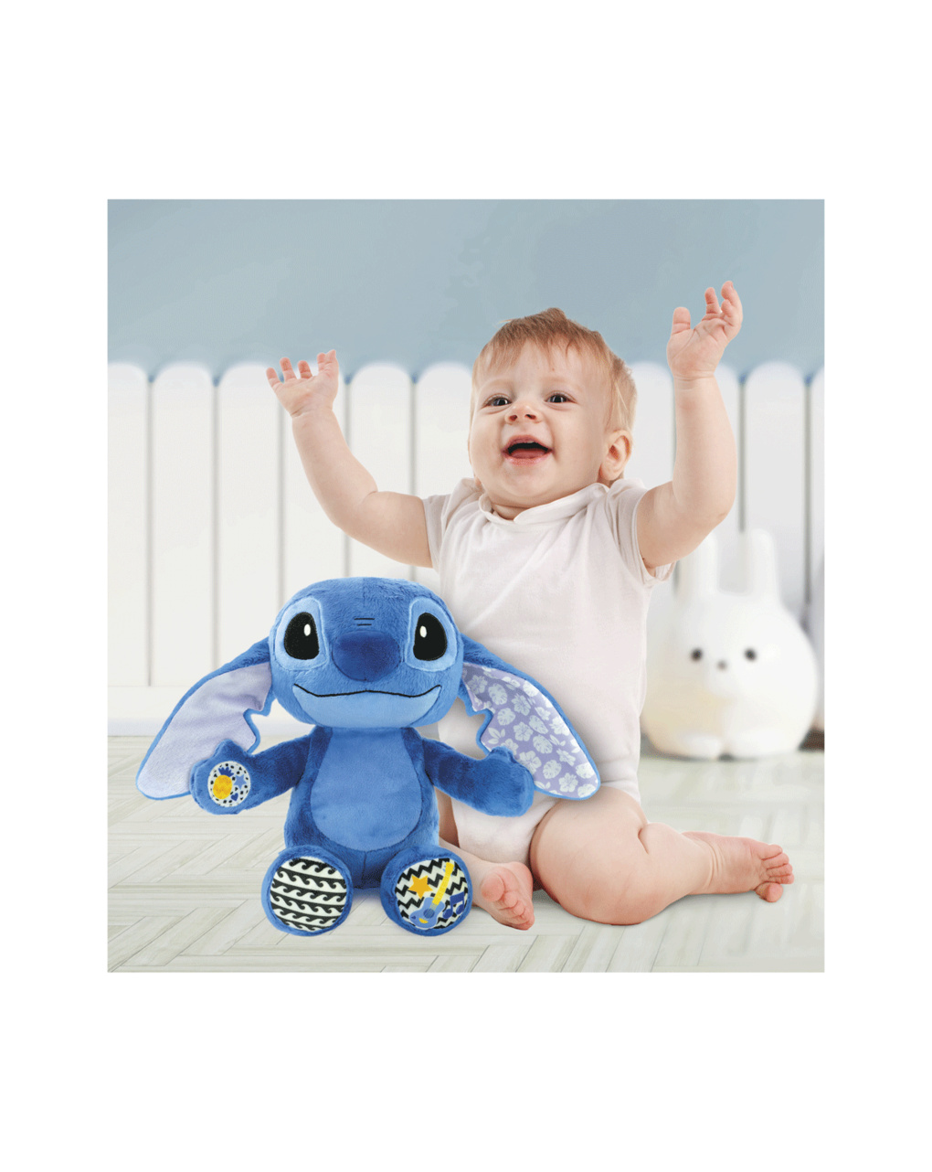 Disney baby stitch peluche musicale - 0m+ - baby clementoni