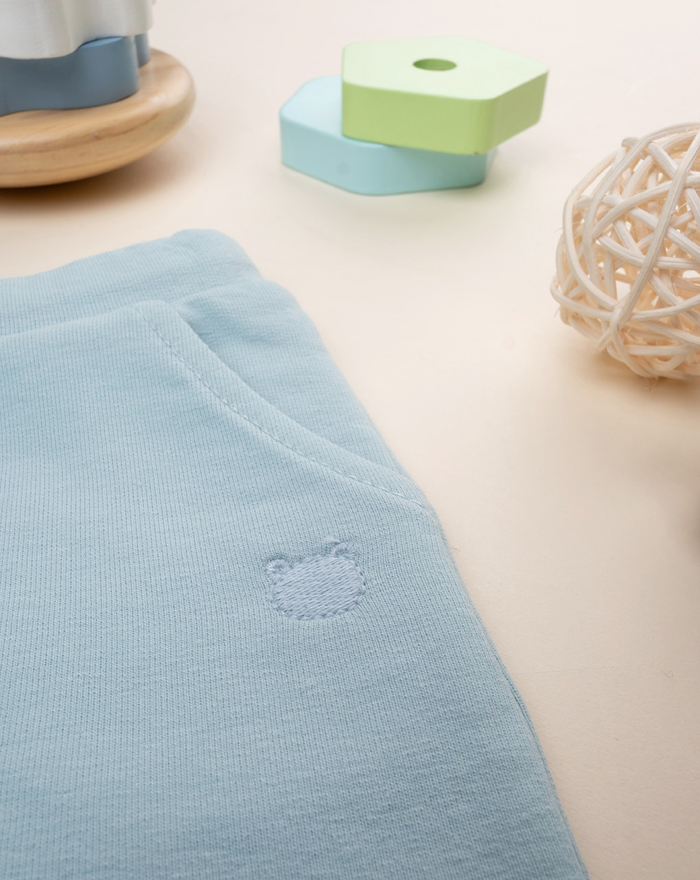 Pantalone bimbo azzurro