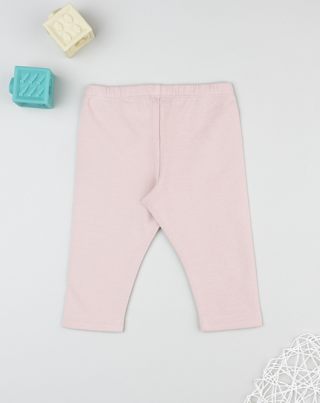 Legging garzati bimba rosa