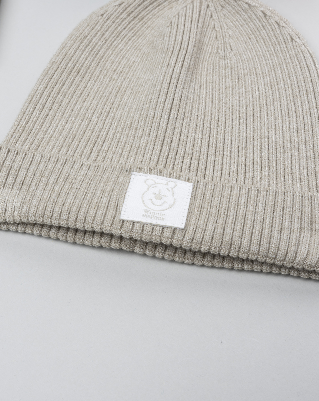 Berretto bimbo beige costina winnie