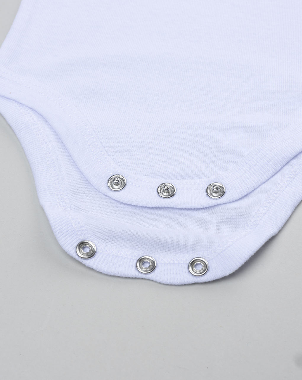 Body costina bimbo bianco stampa