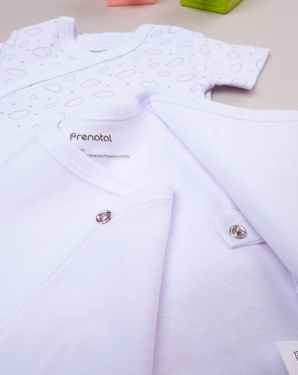 Pack 2 pezzi body con stampa