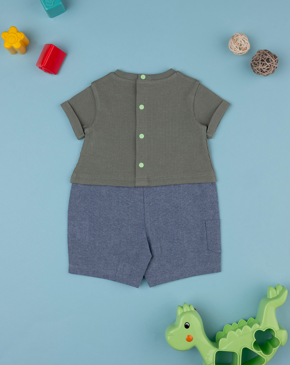 Tutina bimbo happy dino effetto doppio