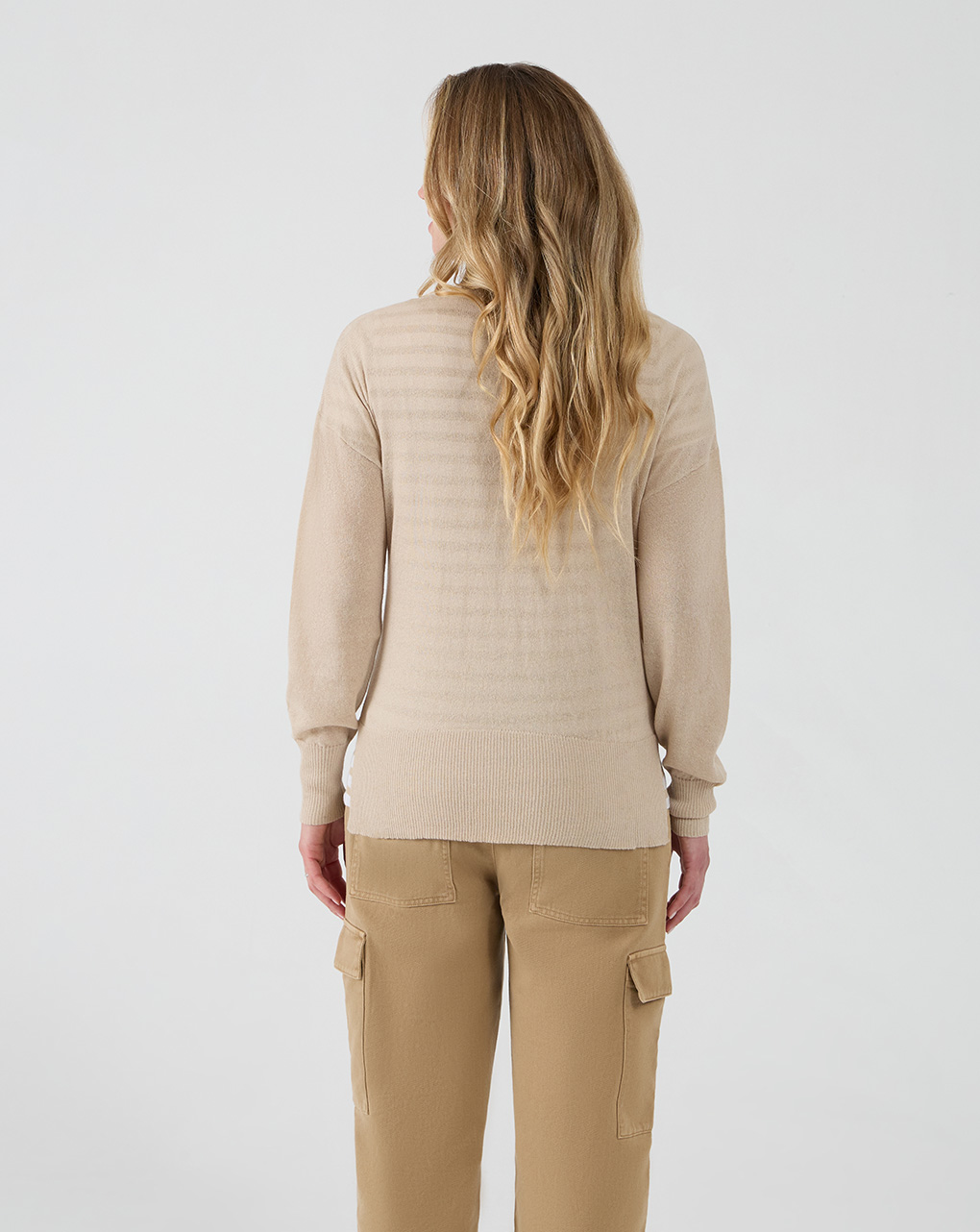 Maglia premaman beige