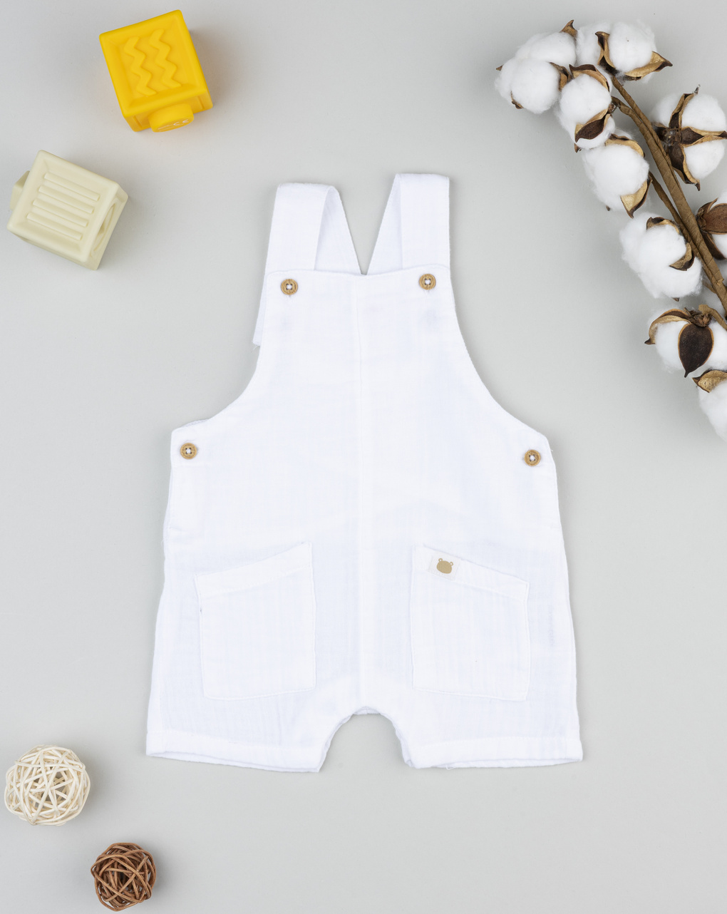 Barboteuse bianca bimbo