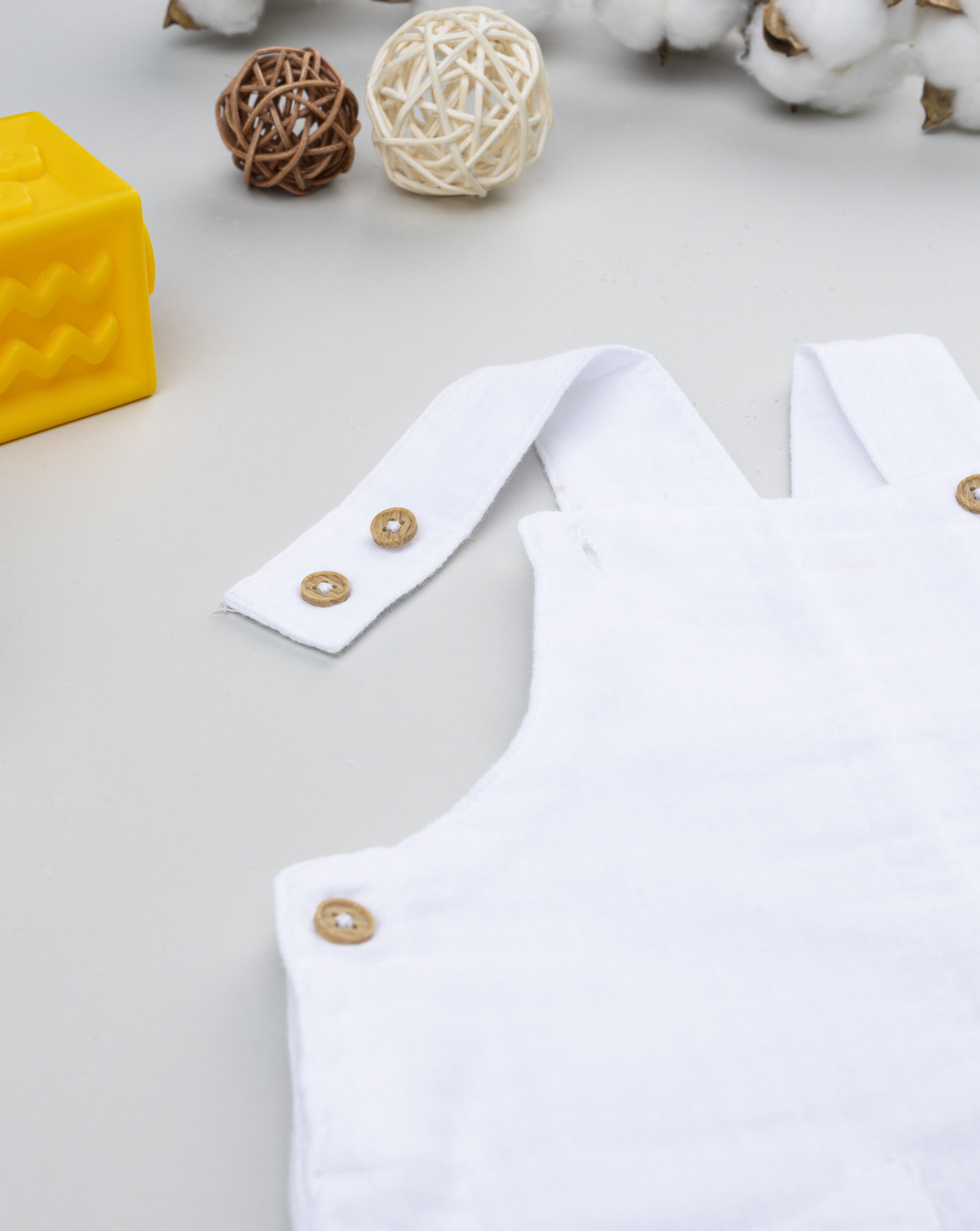 Barboteuse bianca bimbo