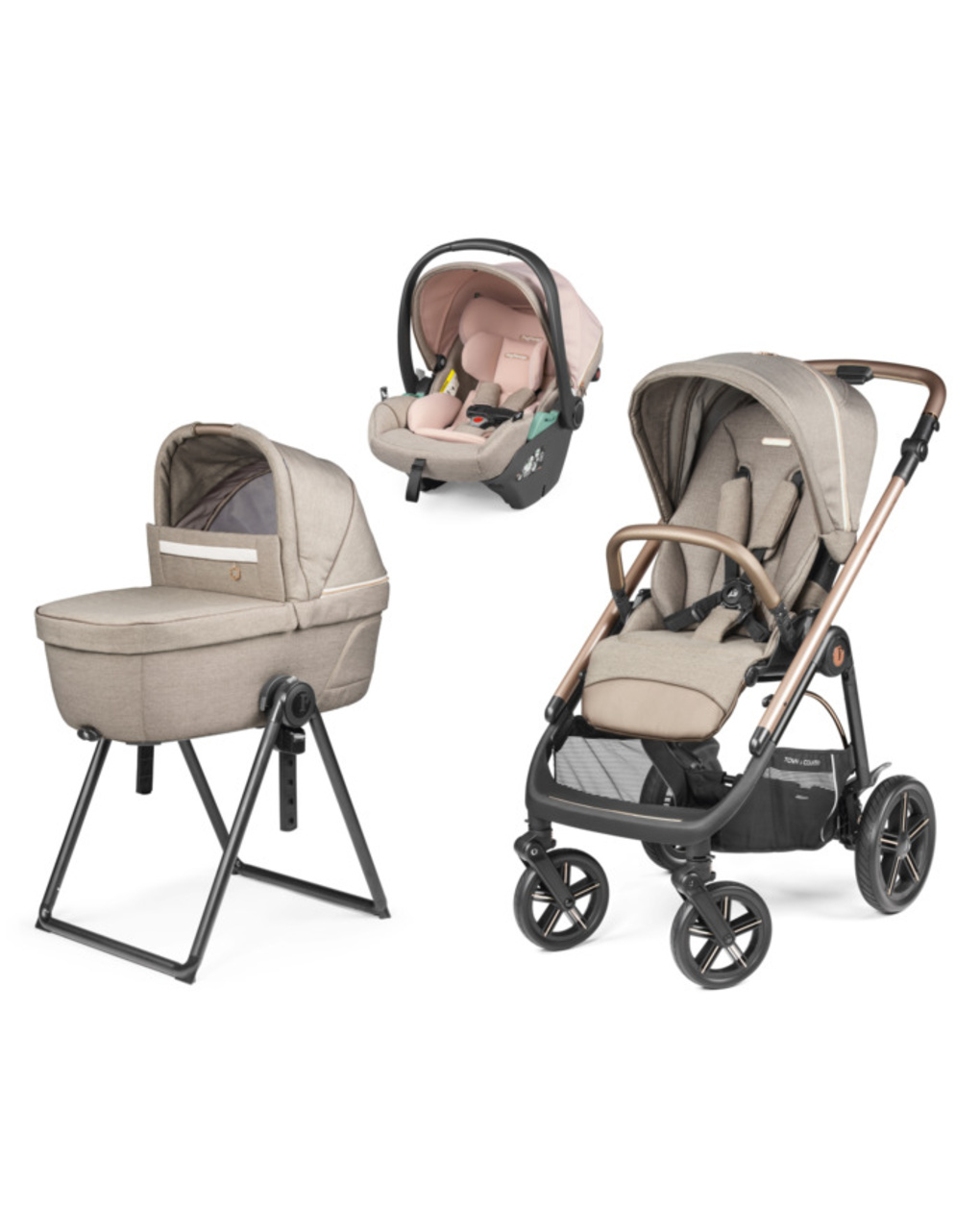 Trio veloce tc belvedere lounge - mon amour - peg perego