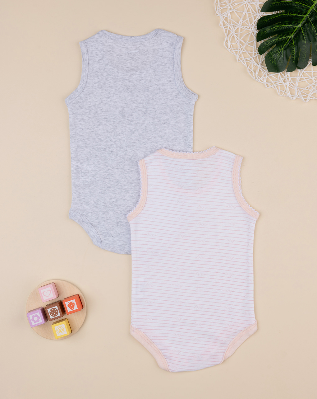 Pack x2 body spalla larga bimba