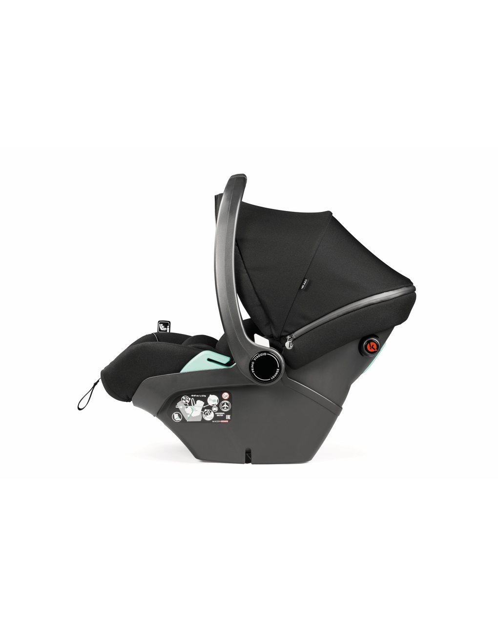 Seggiolino auto i-size primo viaggio lounge - true black - peg perego