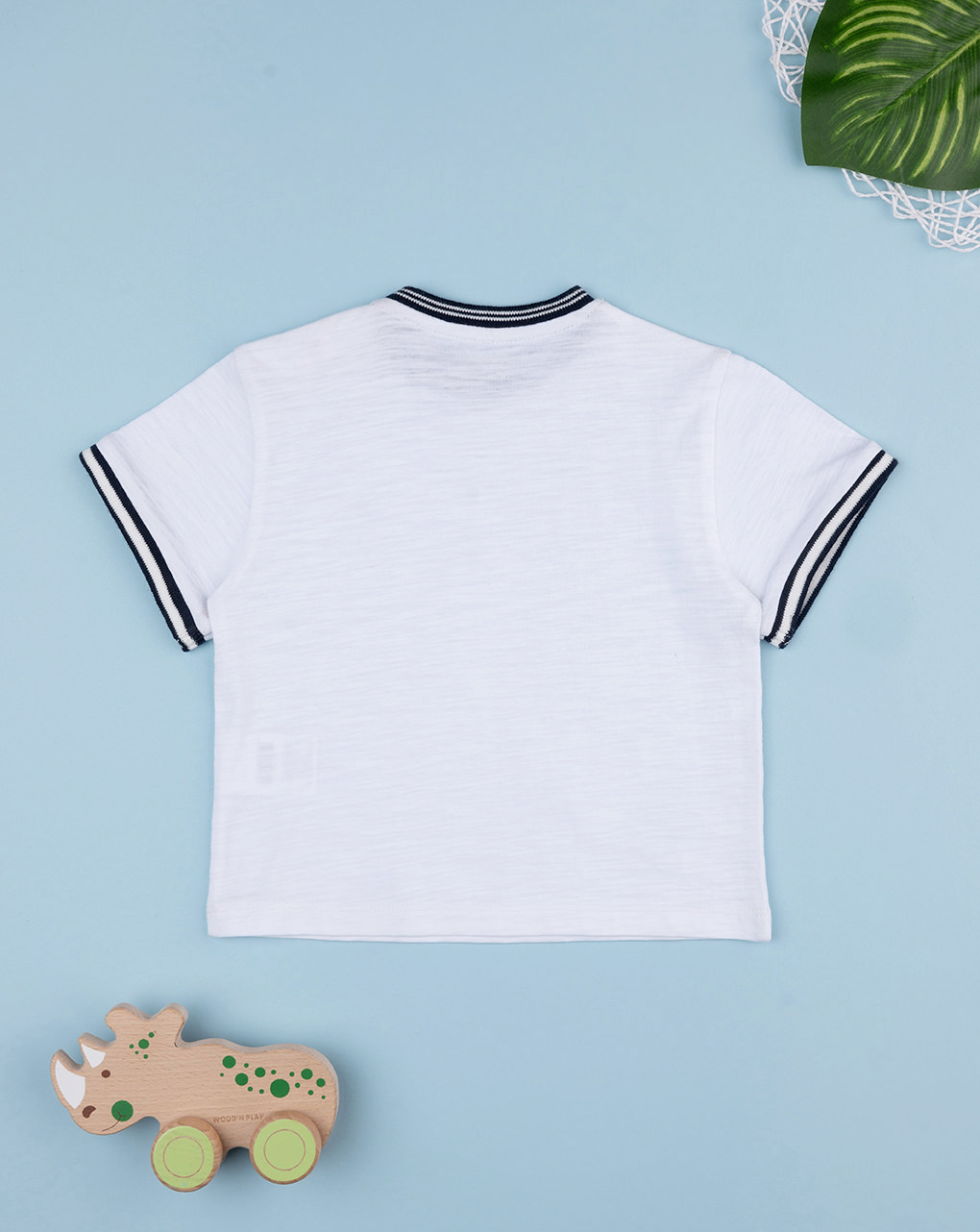 T-shirt bimbo bianca