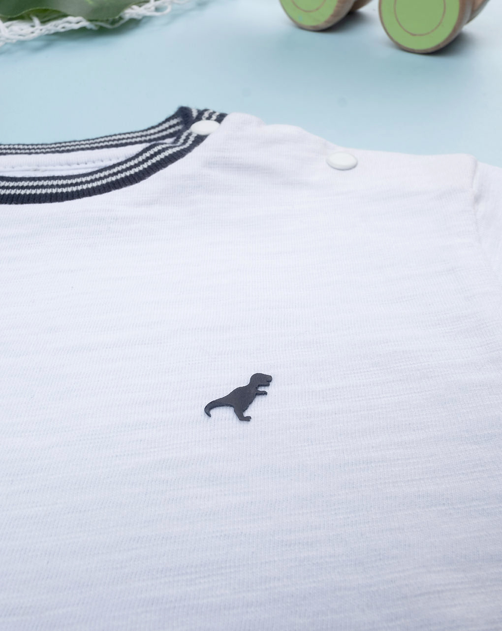 T-shirt bimbo bianca