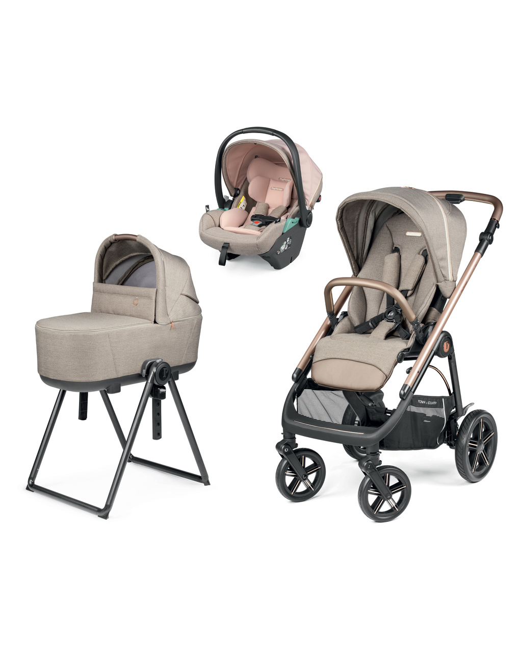 Trio veloce tc flex lounge - mon amour - peg perego