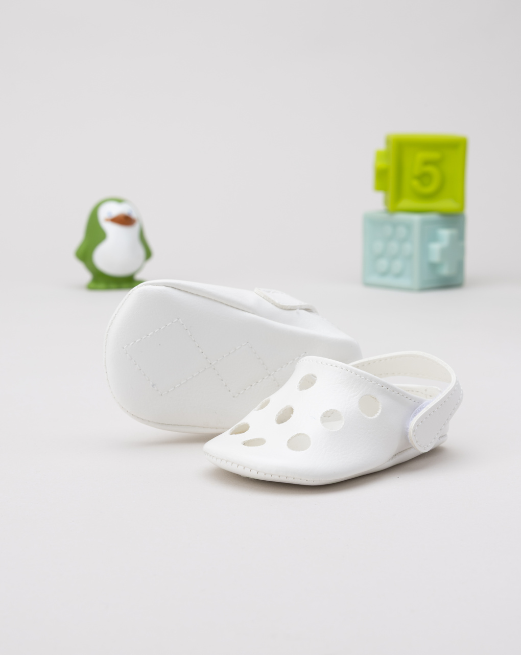 Sabot bianchi neonato