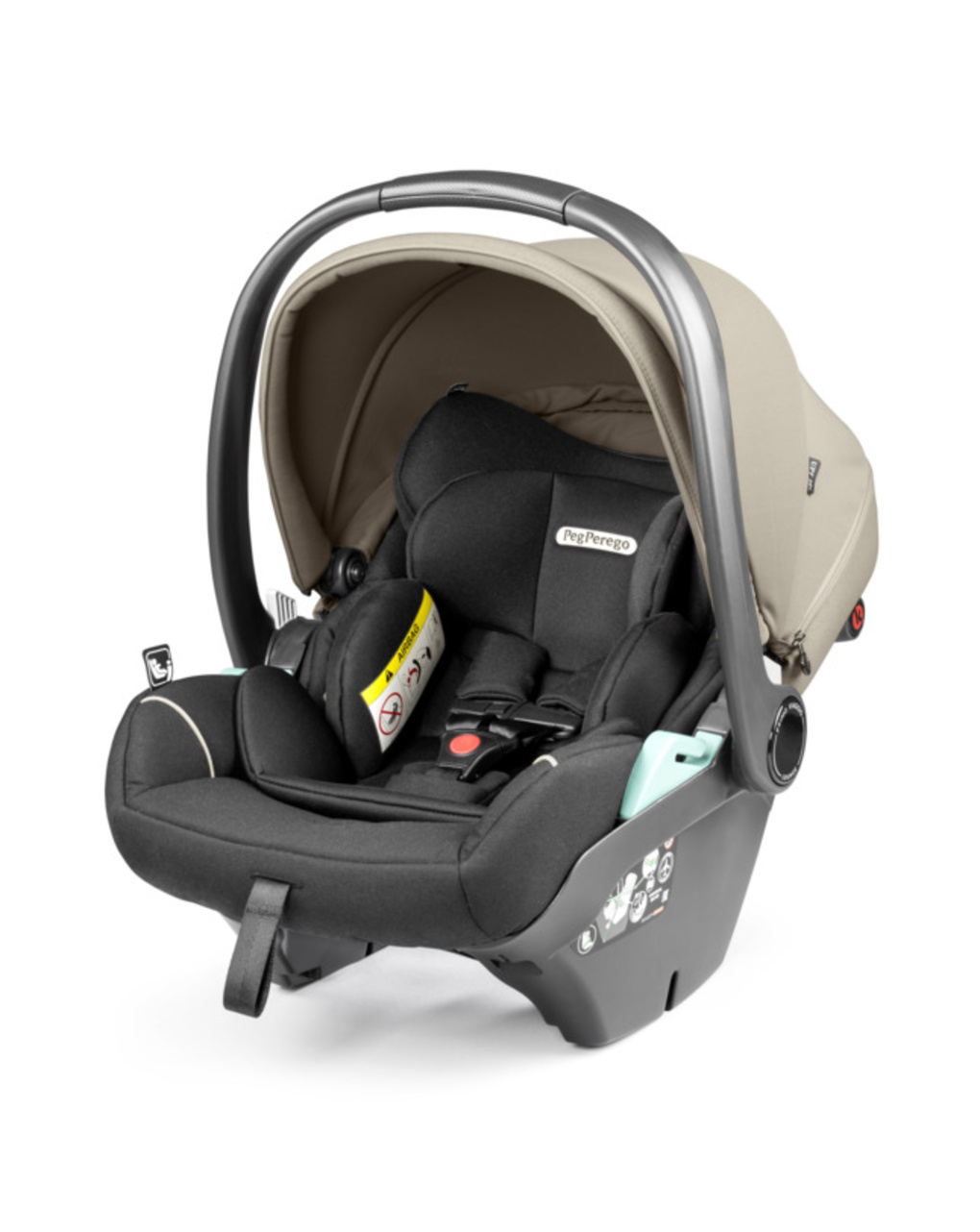 Seggiolino auto i-size primo viaggio lounge - vanilla blend - peg perego