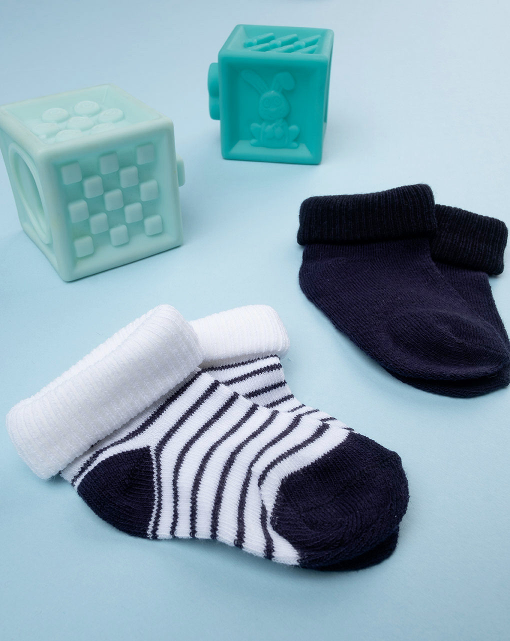 Pack x2 calze corte in cotone