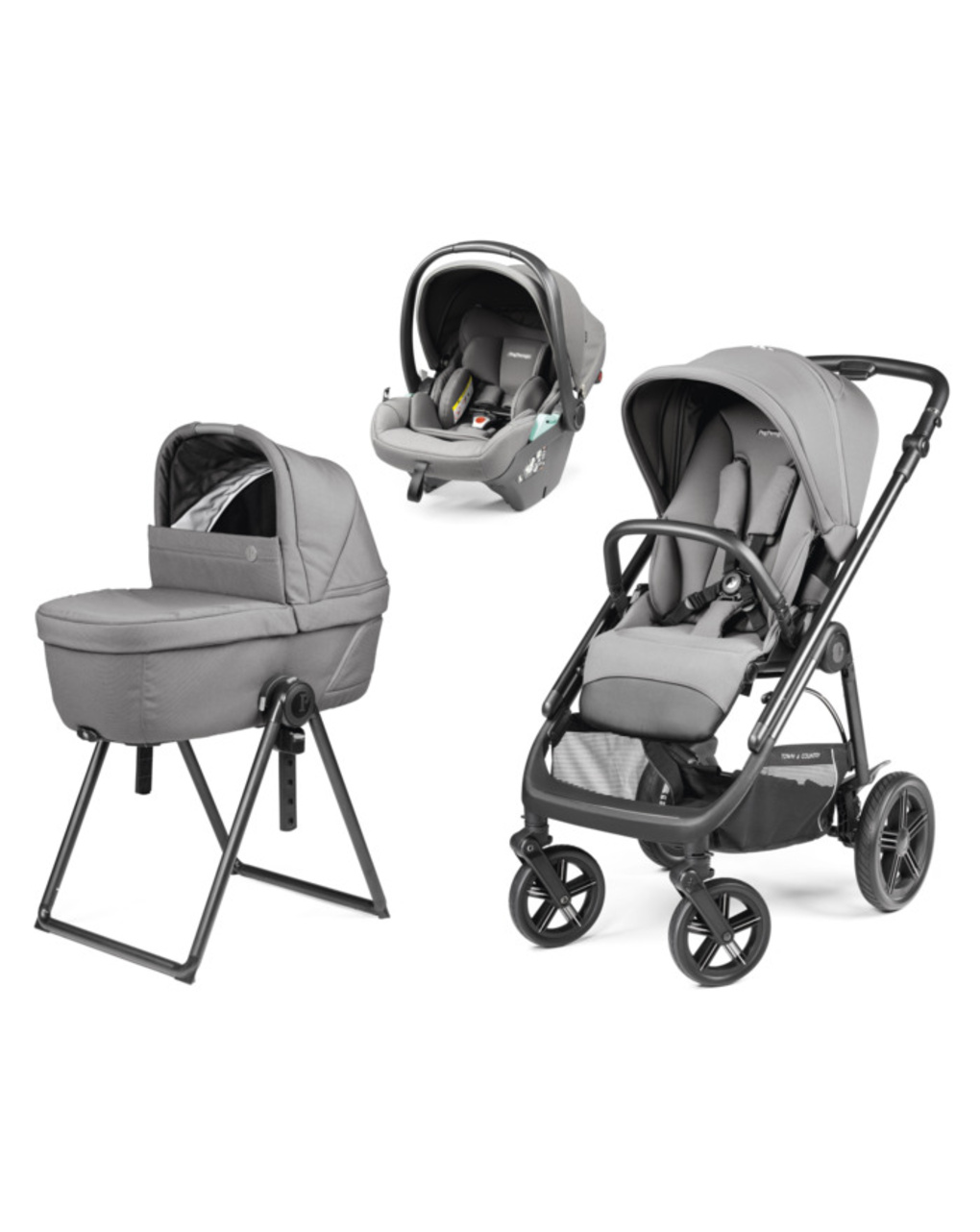Trio veloce tc belvedere lounge - mercury - peg perego