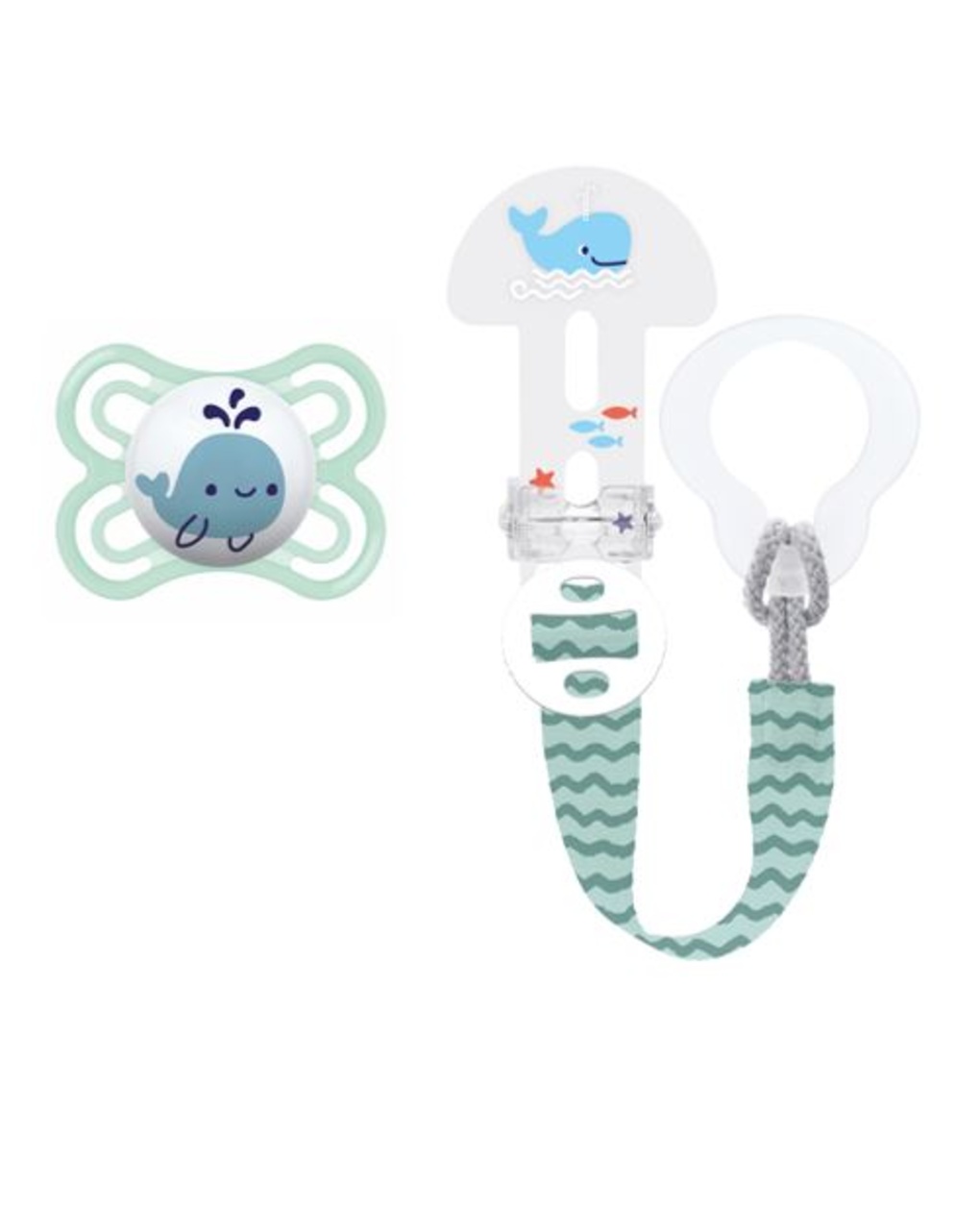 Combi pack succhietto perfect 2-6 mesi + clip it! colori assortiti - mam