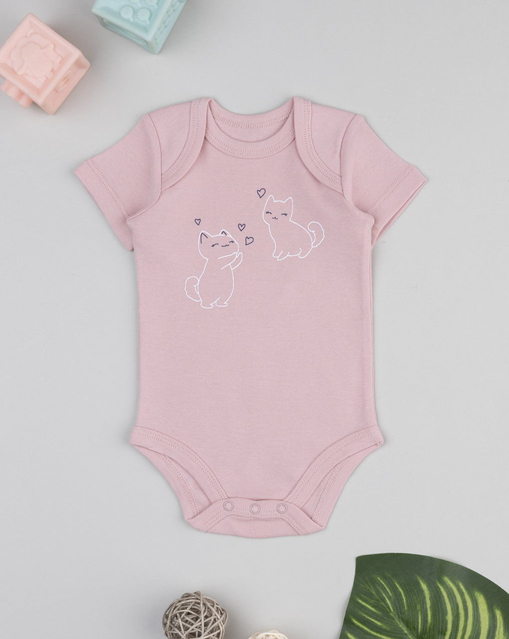 Body bimba costina rosa gattini