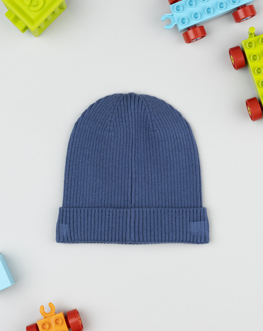 Berretto bimbo blu costina mickey