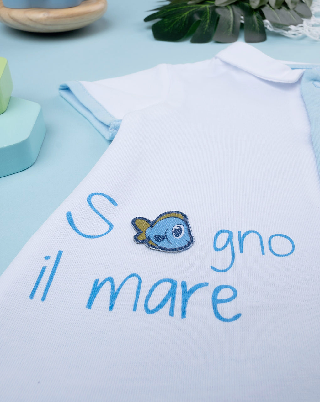 Pigiama intero estivo bimbo ippopotamo