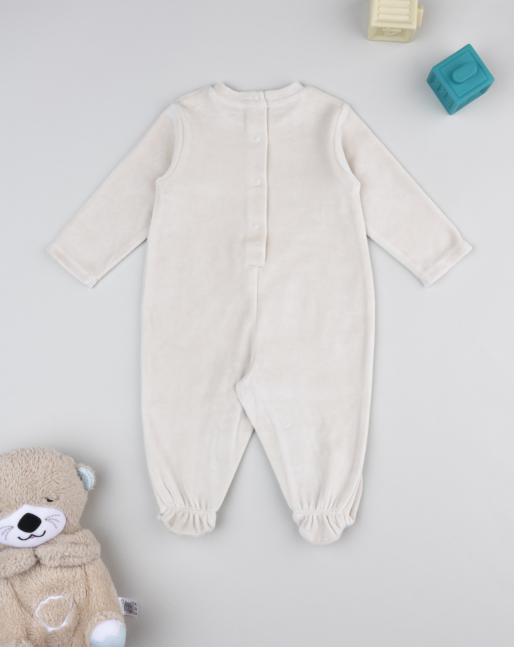 Tutina bimbo marrone scimmiette