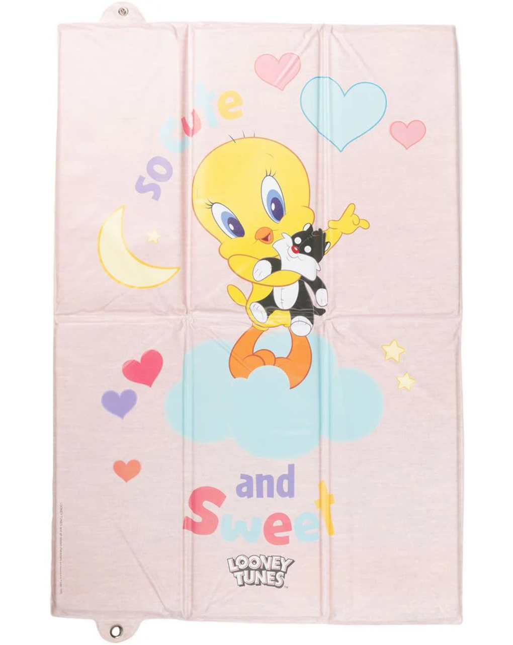 Piano cambio pieghevole 56x38 - looney tunes