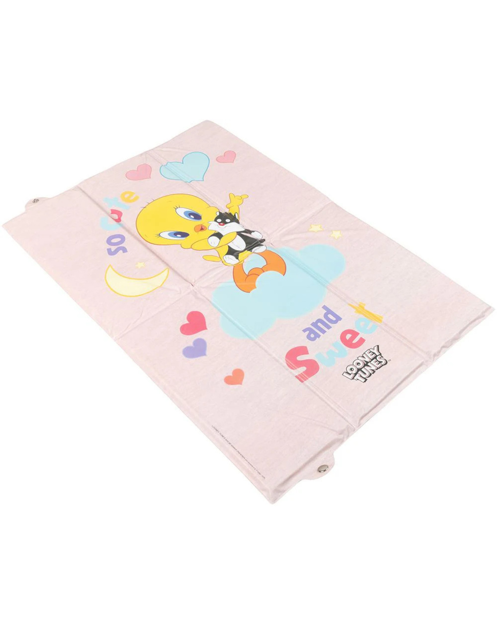 Piano cambio pieghevole 56x38 - looney tunes