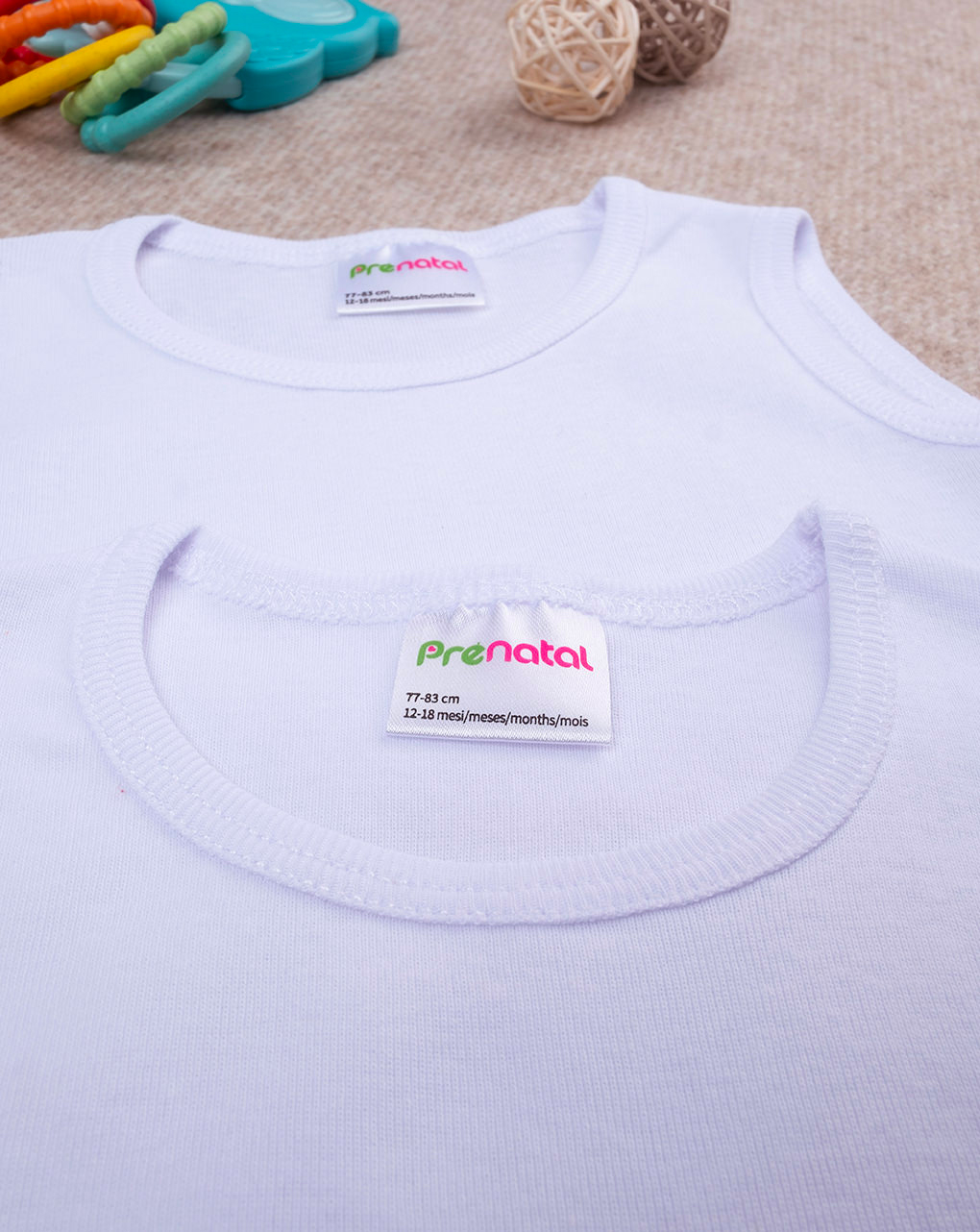 Pack x2 body intimi bianchi bimbo