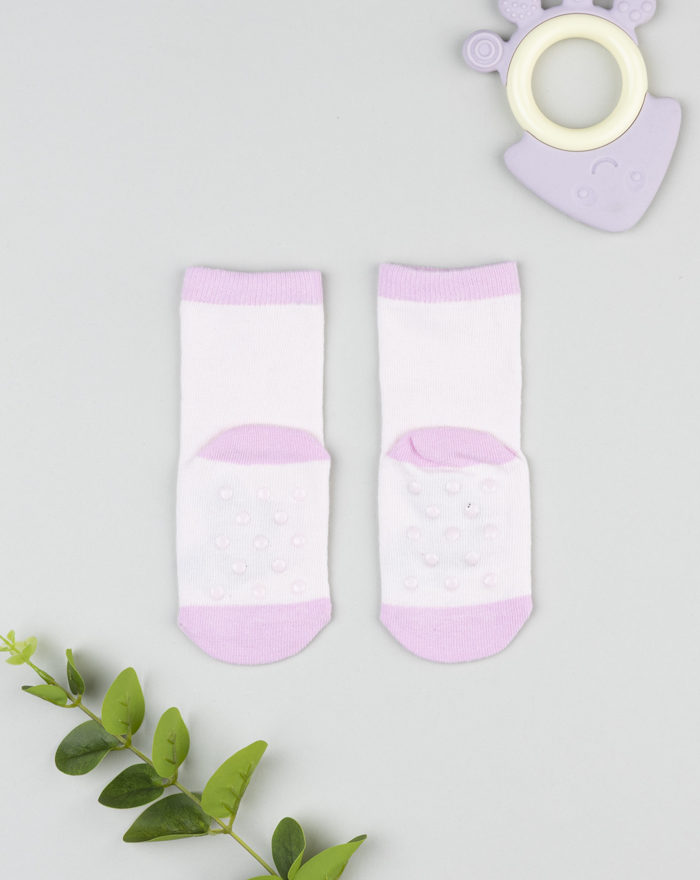 Antiscivolo bimba rosa coniglio